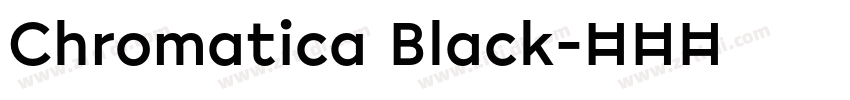 Chromatica Black字体转换